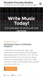Mobile Screenshot of emotionfoundry.com