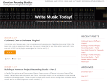 Tablet Screenshot of emotionfoundry.com
